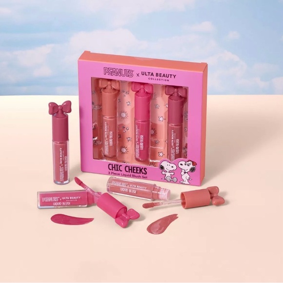 Ulta Beauty Peanuts Chic Cheeks Liquid Blush Trio - Picture 3 of 4